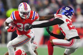 La defensa de los Patriots de Nueva Inglaterra contuvo cada intento final de los Giants de Nueva York.