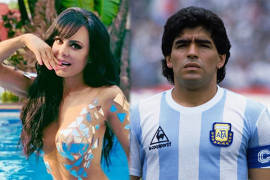 Maradona y la noche en que conoció a Maribel Guardia en el Bar Bar