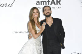 Heidi Klum sale con integrante de Tokio Hotel, al que le lleva 15 años