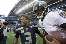 Lamar Jackson y Russell Wilson acaparan los votos de los fans para el Pro Bowl