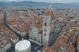 Seis siglos de la cúpula de Filippo Brunelleschi en la catedral de Santa María del Fiore en Florencia