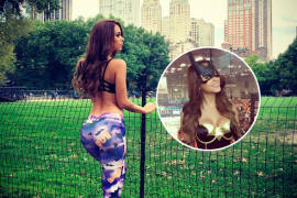 Yanet García luce sus encantos como una sexy 'Batichica'