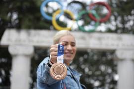 La medallista olímpica Aremi Fuentes denunció que el gobierno de Baja California le dio un cheque sin fondos como premio