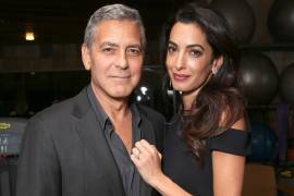 George y Amal Clooney inauguran escuelas para refugiados sirios con UNICEF