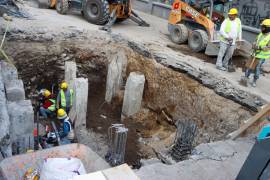 En los primeros nueve meses de 2025, el valor de producción de las constructoras padeció una reducción de 17.03 por ciento a tasa anual. FOTO: