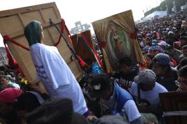 Más de 2 millones de peregrinos llegan a la Basílica de Guadalupe de Ciudad de México