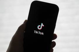 El logotipo de TikTok en un teléfono en San Francisco, el viernes 17 de enero de 2025. (AP Foto/Jeff Chiu)