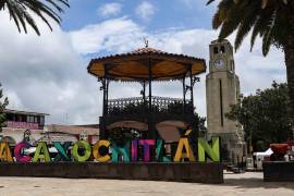 Aspectos de Acaxochitlán, Hidalgo, lugar donde se encuentran abandonados el rancho Los Alpes y Quinta Las Palomas, escondites de Jesús Reynaldo Zambada, El Rey.