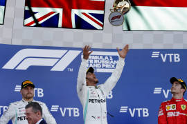 Hamilton se adueña del GP de Rusia