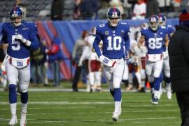 Giants cierran pésima campaña con triunfo sobre Redskins