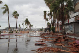 En Los Cabos y La Paz restablecen 27% de luz; Newton deja daños en 147 escuelas