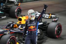 Max Verstappen se llevó la pole position luego del carrerón que se aventó en la Clasificación de Qatar; Checo empezará desde el noveno sitio.