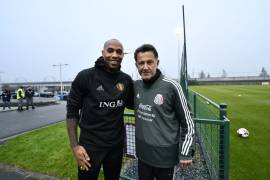 Visita Thierry Henry al Tri en Bélgica