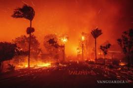 Suman 5 muertos, aparte de más de mil 100 negocios y edificios destruidos, por los incendios que azotan en Los Ángeles, California.