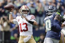 Brock Purdy será baja con los 49ers entre dos y cinco semanas tras lesionarse el dedo del pie en el duelo ante Seattle.