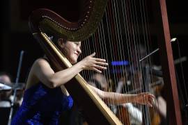 Con arpa e historia se realiza el tercer concierto de temporada de la Orquesta Filarmónica del Desierto