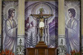 Originalmente, la imagen tenía como destino Guadalajara, pero terminó en Saltillo tras un recorrido que forma parte de la tradición religiosa local.