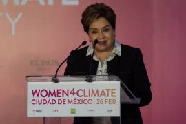 Vivimos un momento crucial en el cambio climático, asegura Patricia Espinosa