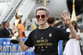 Megan Rapinoe acepta ir al Capitolio