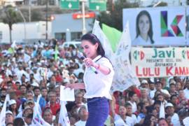 Lulú Kamar cierra campaña en Monclova