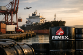 En contraste, las estadísticas de Pemex señalan que la producción de hidrocarburos líquidos y de crudo sin condensados tuvo una ligera recuperación.