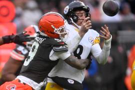Los Browns de Cleveland tomaron ventaja desde el primer cuarto y sostuvieron el control del partido ante Pittsburgh.