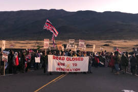 Protestan contra construcción de telescopio gigante en Hawai