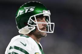 Aaron Rodgers se proyectaba como el héroe de unos Jets de Nueva York que ahora tendrán que buscar un nuevo quarterback.