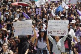 Exigen alerta de género nacional en marcha por Mara Fernanda