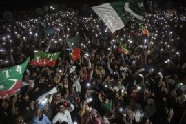 Las manifestaciones de 2023 tuvieron por objetivo exigir al gobierno pakistaní parar la persecución política sobre opositores al régimen.
