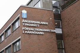 Tribunal de Distrito de Angermanland en Harnosand, Suecia. Un hombre en Suecia fue acusado ante este Tribunal de vender a su esposa a al menos 120 hombres.