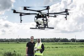 Asfixian al mosquito de la malaria con el uso pionero de drones en Tanzania