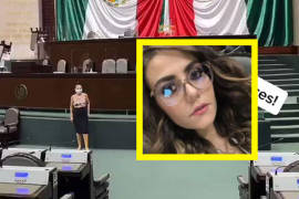 Tunden a diputada Nayeli Salvatori por hacer un TikTok ¡en la Cámara de Diputados!