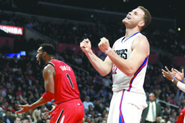 Blake Griffin estará fuera de acción unas semanas por una cirugía