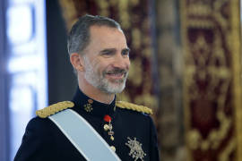 Felipe VI, El rey de España apaga 50 velitas