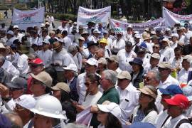 Integrantes de la Alianza Nacional de Jubilados señalaron que sus demandas no han sido atendidas.