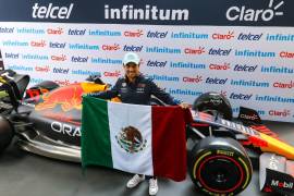 Checo Pérez ofreció una conferencia desde Plaza Carso, previo a la realización del Gran Premio de México.