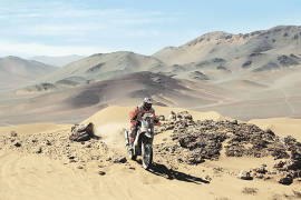 Carlos Gracida no se detiene en Rally Dakar