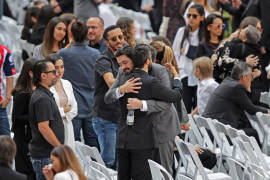 Así se vivió la misa en honor a Jorge Vergara