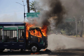 Más de 400 comuneros llegaron a la Fiscalía de Michoacán para exigir justicia por la represión de 2017 en Arantepacua y señalaron a Aureoles y a Bernardo Corona.