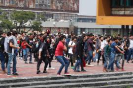Trifulca en Ciudad Universitaria de la UNAM entre estudiantes y presuntos 'porros'