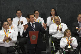 Peña Nieto promete más recursos para atletas paralímpicos