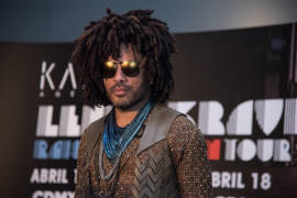 Lenny Kravitz se emociona en México; el domingo 15 se presentará en Monterrey