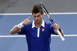 Djokovic con altibajos para avanzar a la final de París
