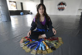 Para Lilian Borja el Jiu Jitsu es su pasión