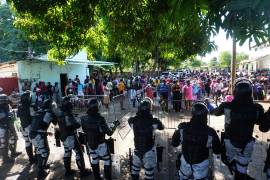 Revienta Guardia Nacional riña entre migrantes en Chiapas