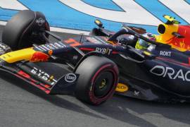 Checo Pérez tuvo un buen rendimiento en las Prácticas Libres del Gran Premio de Países Bajos.