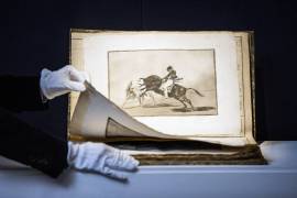 Goya y su 'Tauromaquia' doblan su costo en las subastas