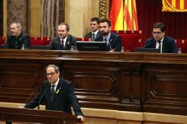 Envisten al independentista Quim Torra, nuevo presidente de Cataluña