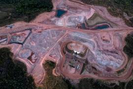 Una mina de Serra Verde Mining en Minacu, en el estado de Goias, Brasil, el 28 de julio del 2025.